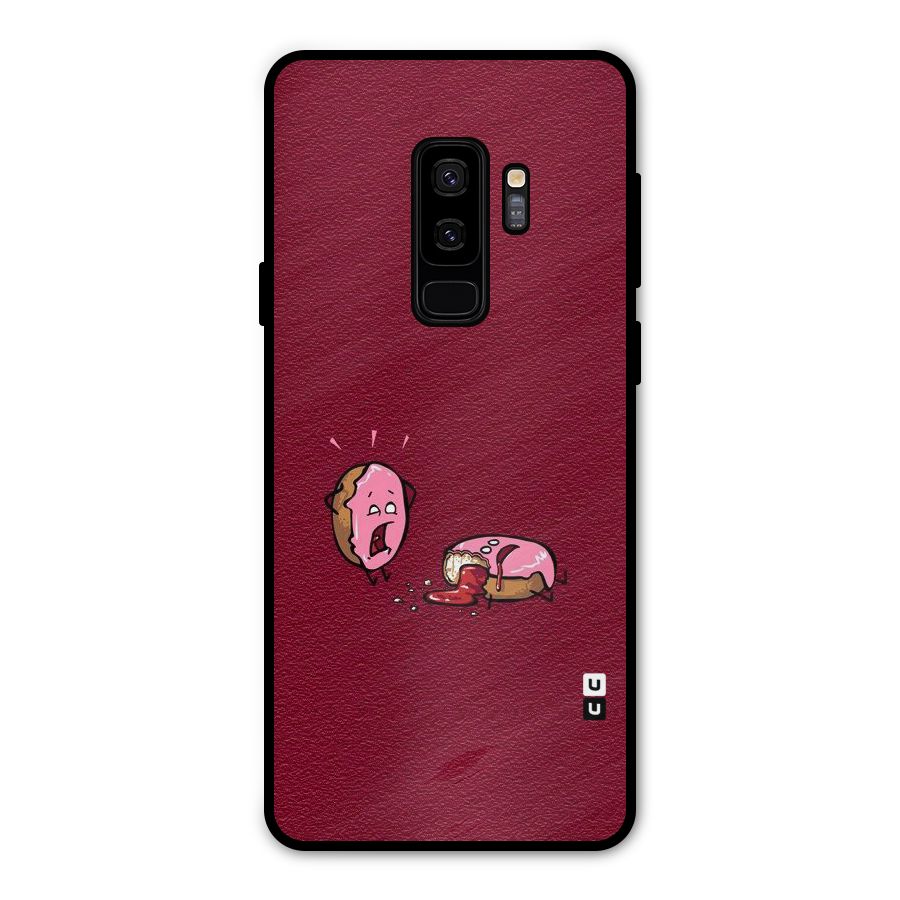 Donut Murder Metal Back Case for Galaxy S9 Plus