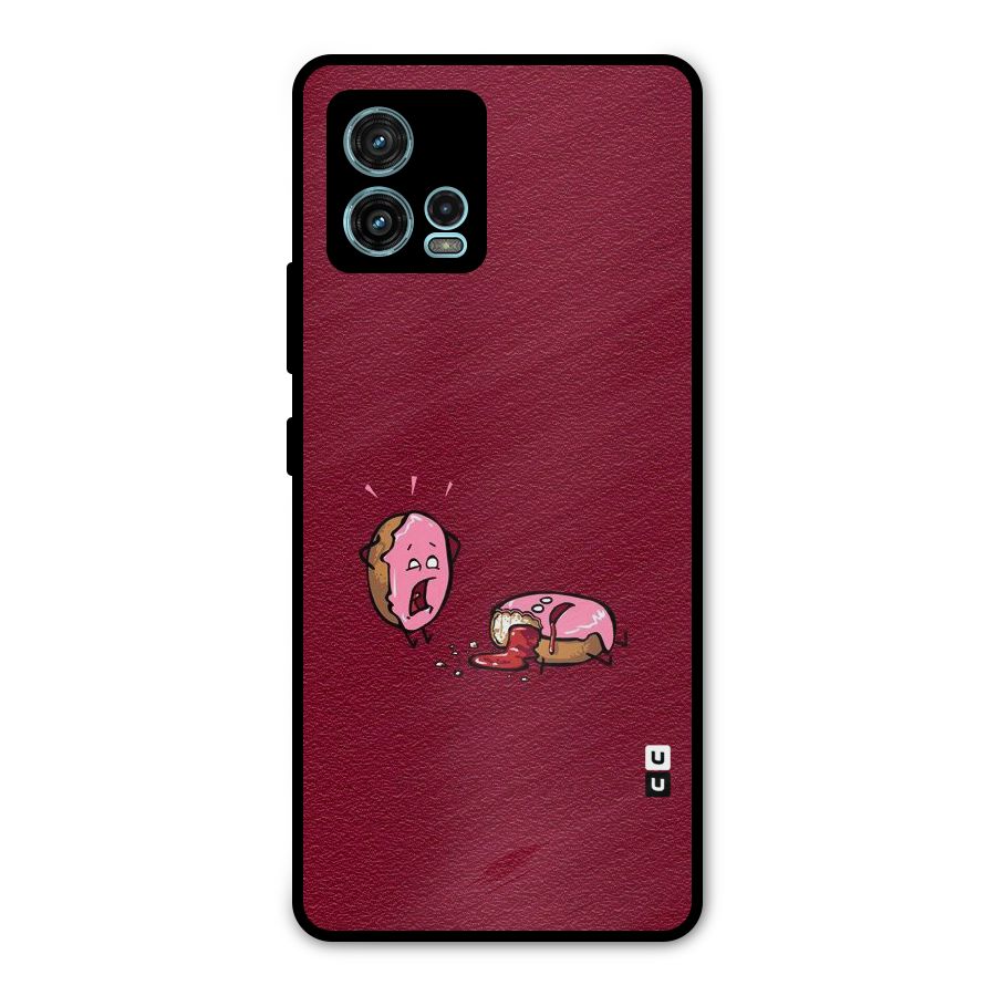 Donut Murder Metal Back Case for Moto G72