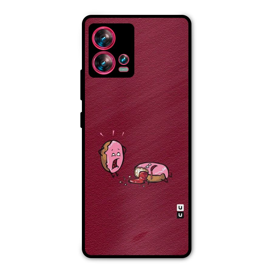 Donut Murder Metal Back Case for Motorola Edge 30 Fusion