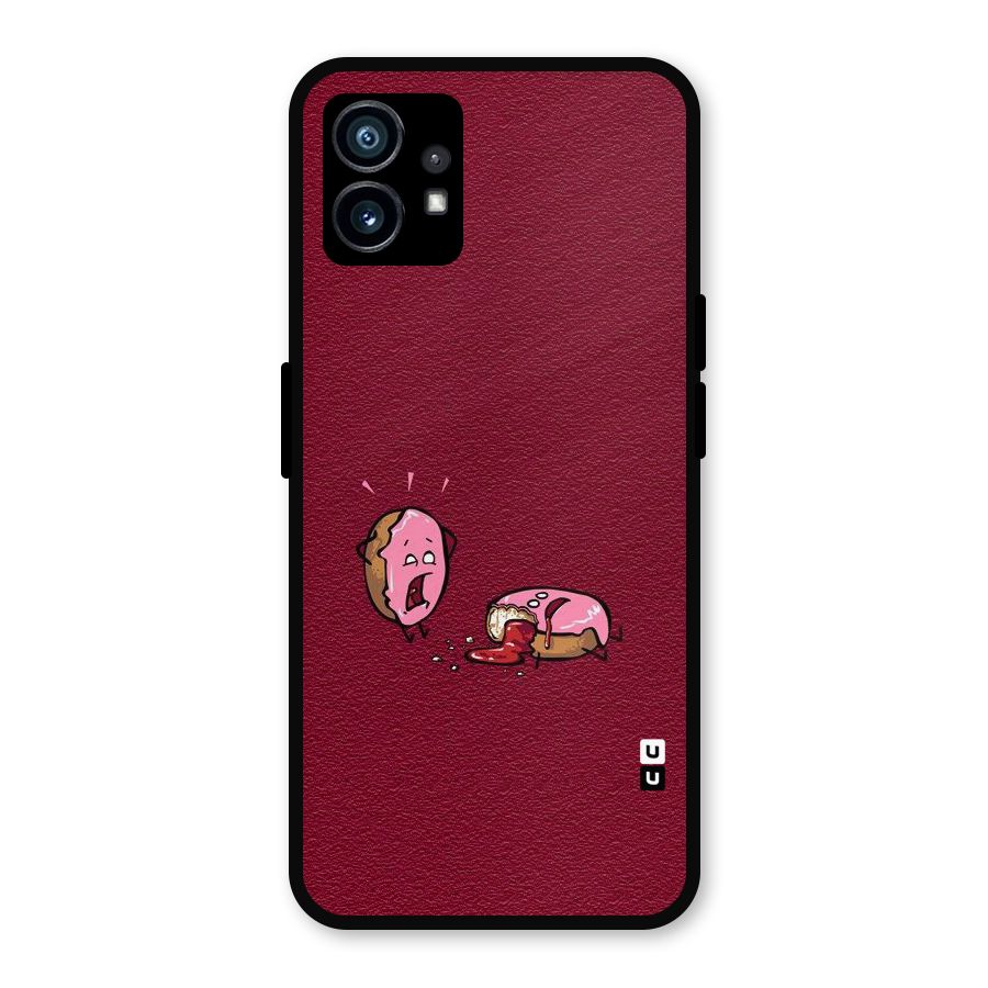 Donut Murder Metal Back Case for Nothing Phone 1