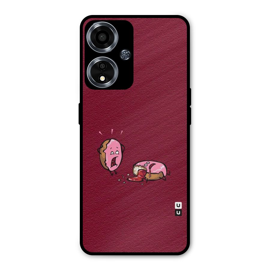 Donut Murder Metal Back Case for Oppo A59
