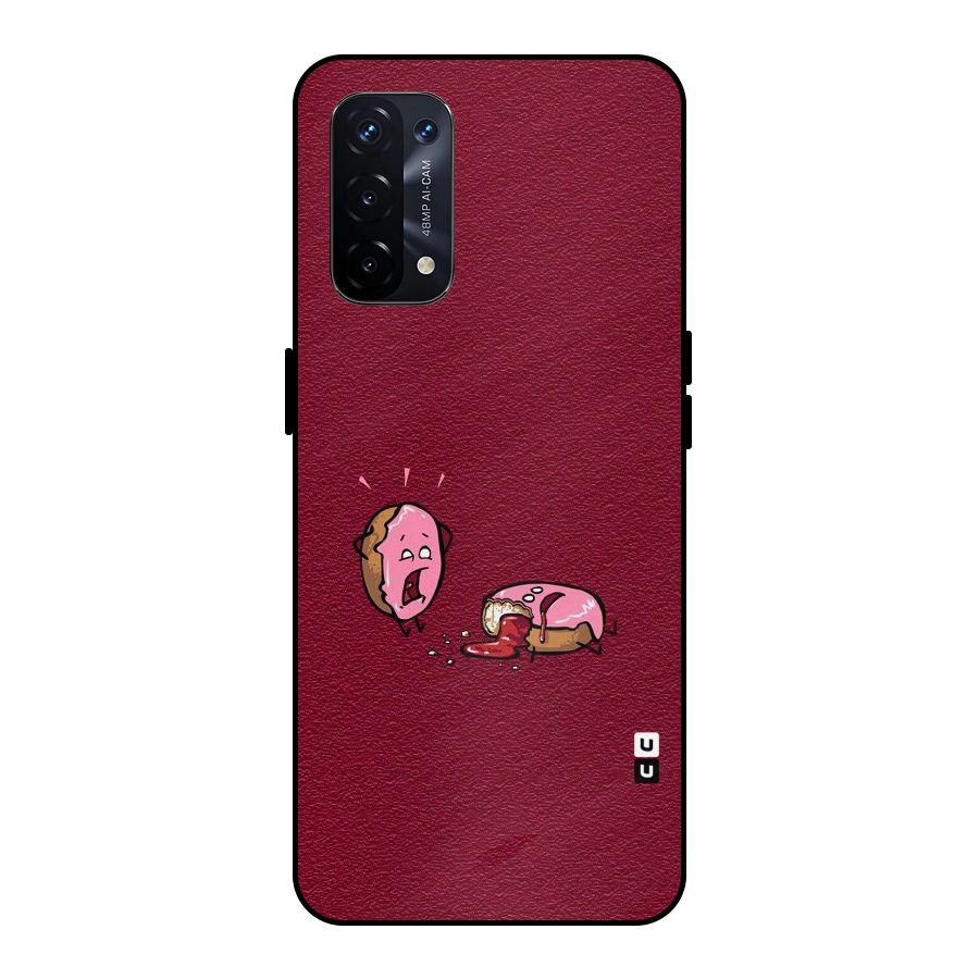Donut Murder Metal Back Case for Oppo A74 5G