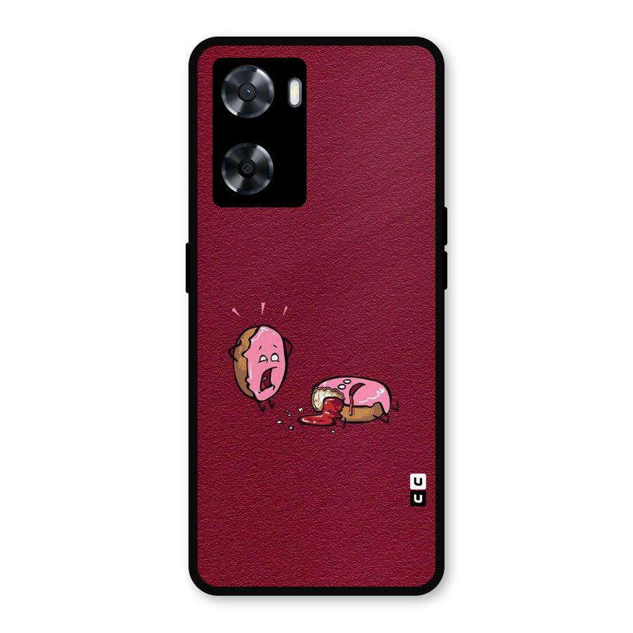Donut Murder Metal Back Case for Oppo A77s