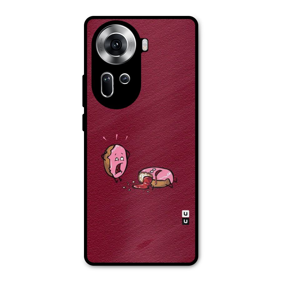 Donut Murder Metal Back Case for Oppo Reno11 5G