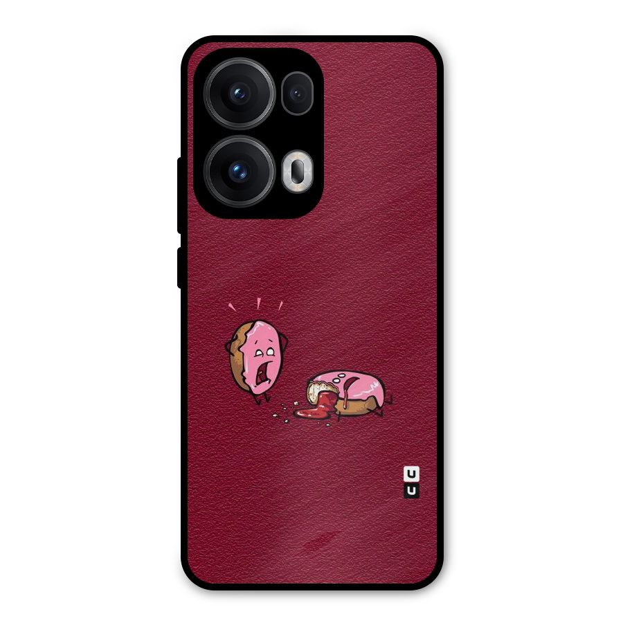 Donut Murder Metal Back Case for Oppo Reno13 Pro
