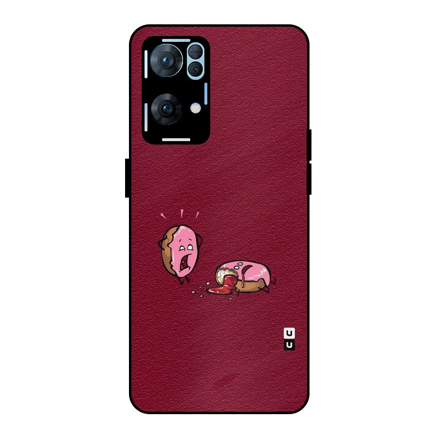 Donut Murder Metal Back Case for Oppo Reno7 Pro 5G