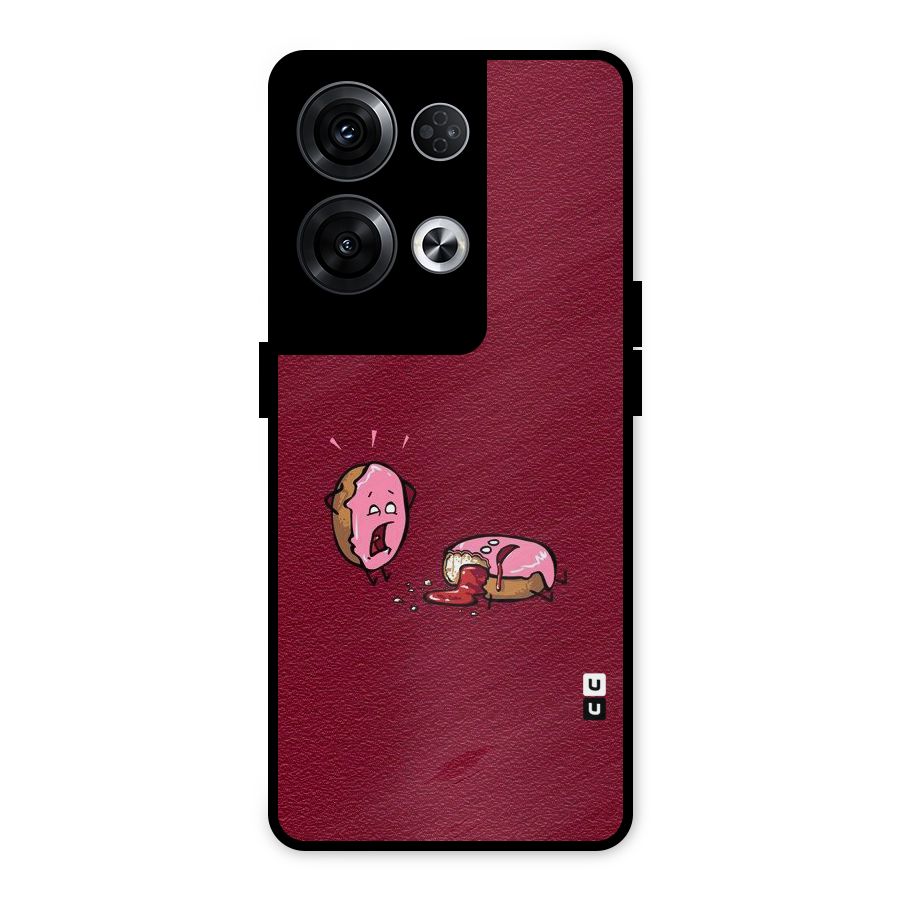 Donut Murder Metal Back Case for Oppo Reno8 Pro 5G