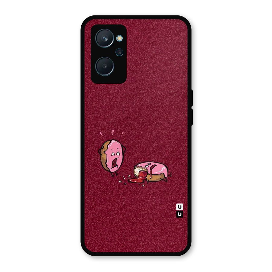 Donut Murder Metal Back Case for Realme 9i