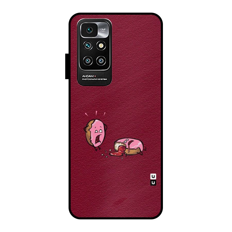 Donut Murder Metal Back Case for Redmi 10 Prime