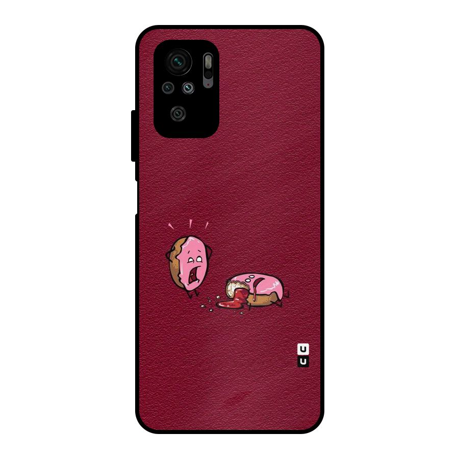 Donut Murder Metal Back Case for Redmi Note 10S