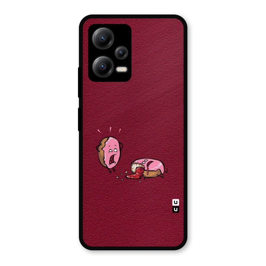 Donut Murder Metal Back Case for Redmi Note 12 5G