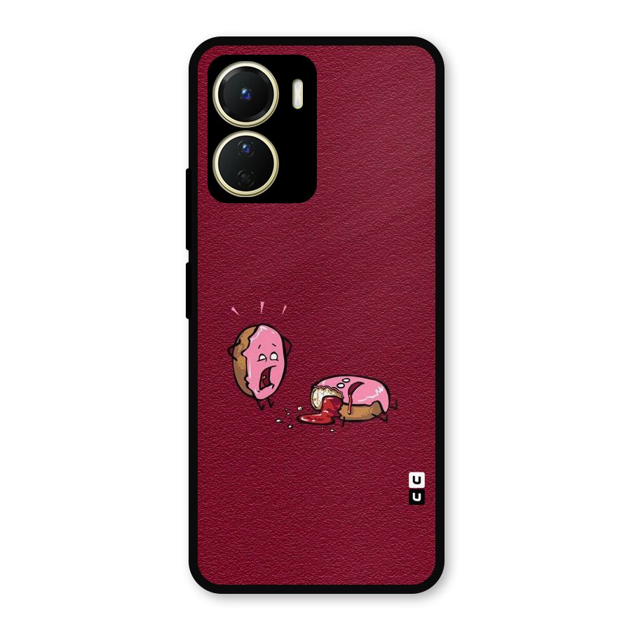 Donut Murder Metal Back Case for Vivo T2x