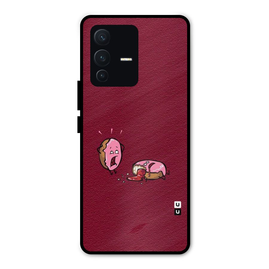 Donut Murder Metal Back Case for Vivo V23 Pro