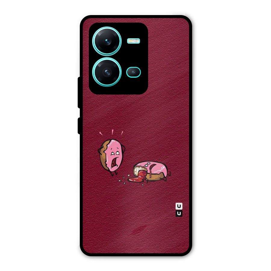 Donut Murder Metal Back Case for Vivo V25