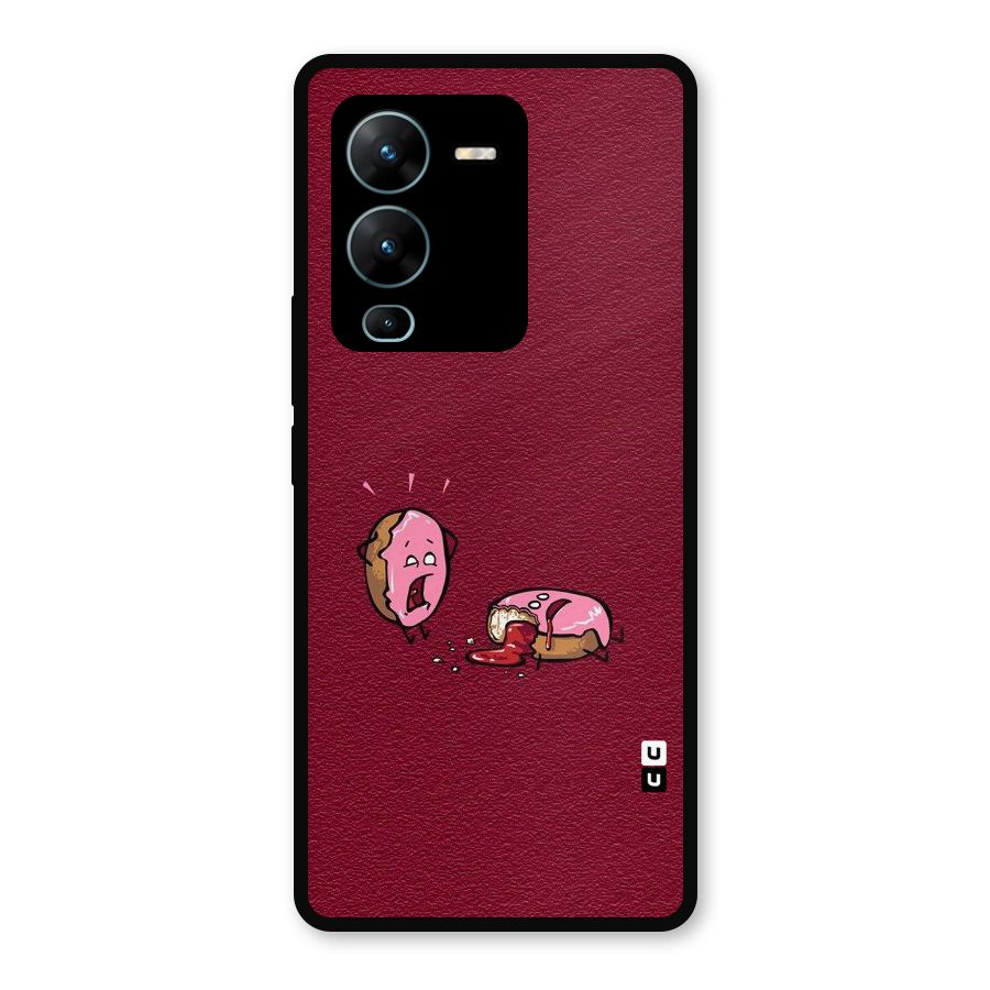 Donut Murder Metal Back Case for Vivo V25 Pro