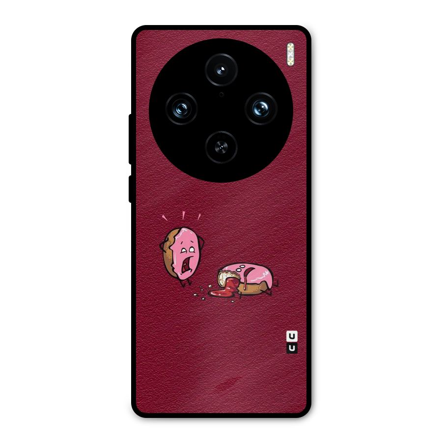 Donut Murder Metal Back Case for Vivo X100 Pro