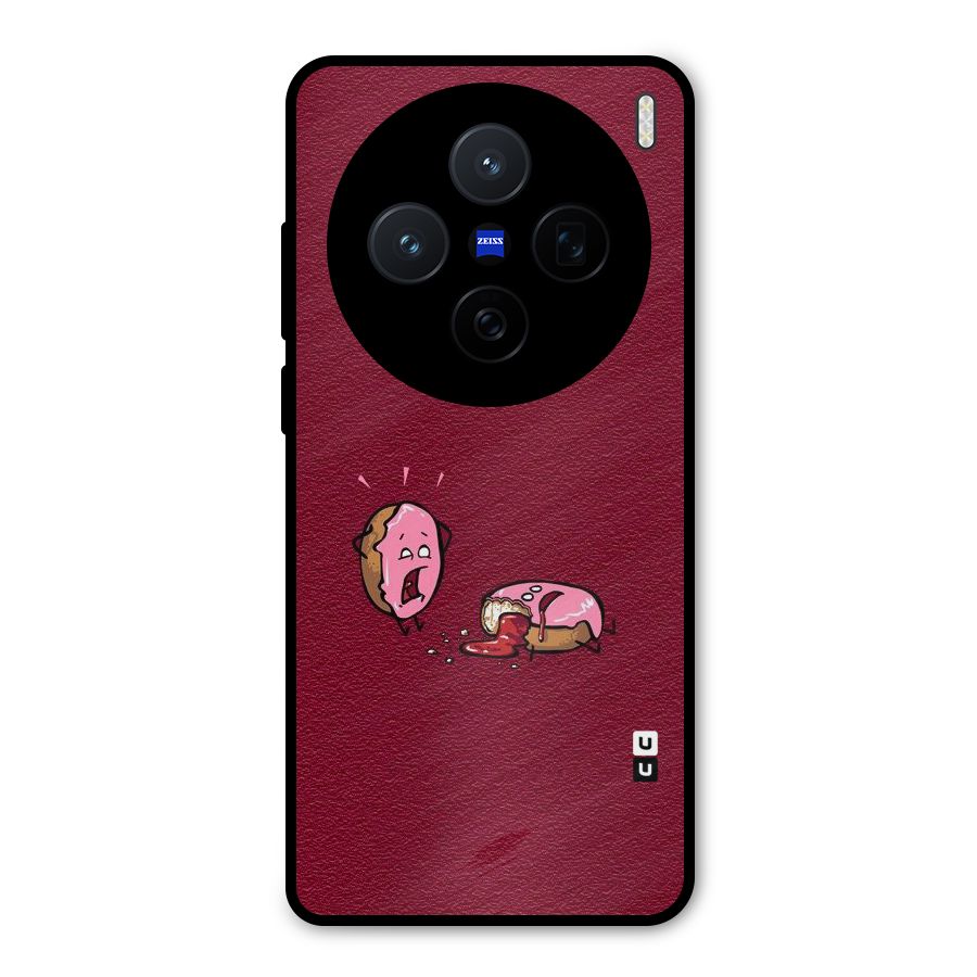 Donut Murder Metal Back Case for Vivo X200