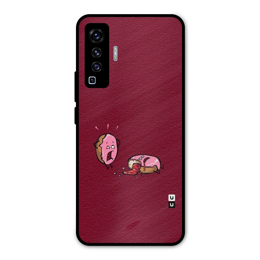 Donut Murder Metal Back Case for Vivo X50