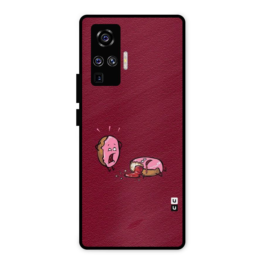 Donut Murder Metal Back Case for Vivo X50 Pro