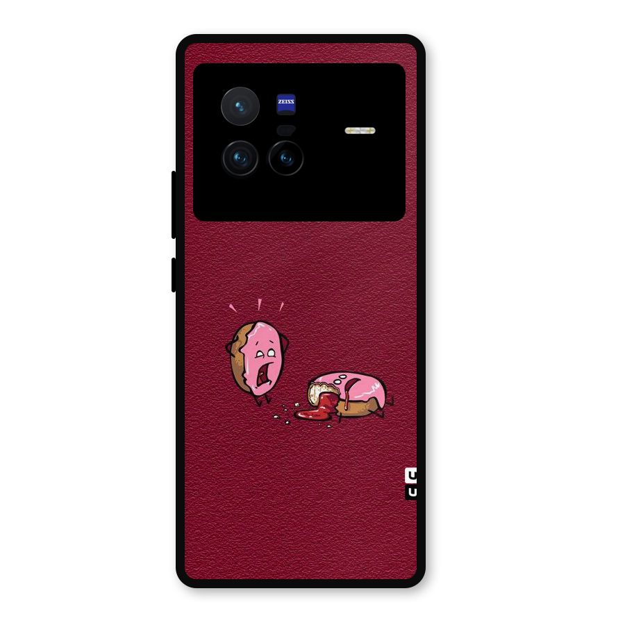 Donut Murder Metal Back Case for Vivo X80