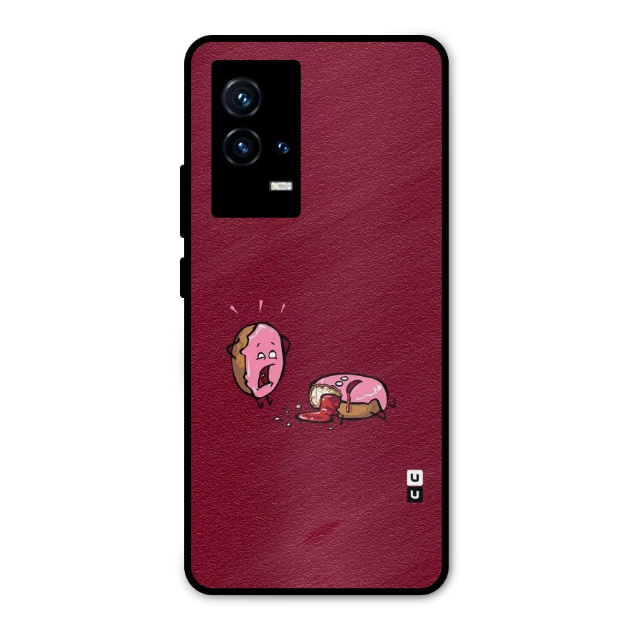 Donut Murder Metal Back Case for iQOO 9 5G