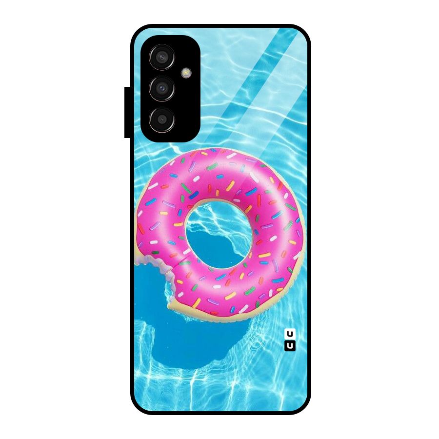 Donut Swim Glass Back Case for Galaxy F13
