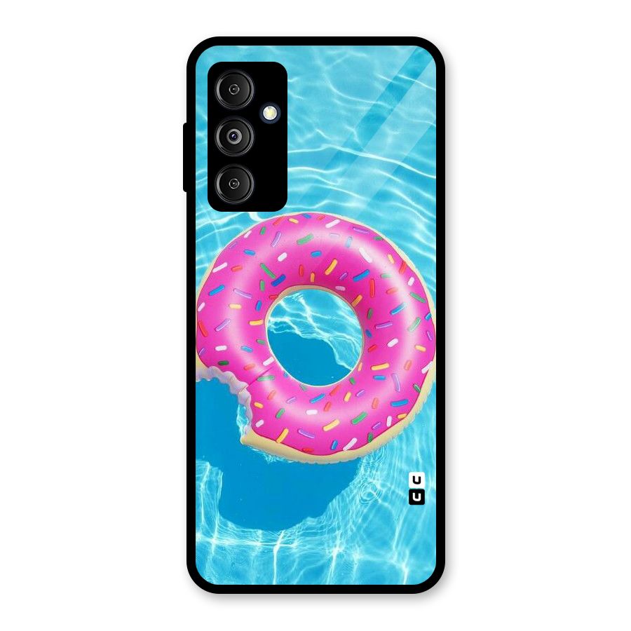 Donut Swim Glass Back Case for Galaxy M14 5G