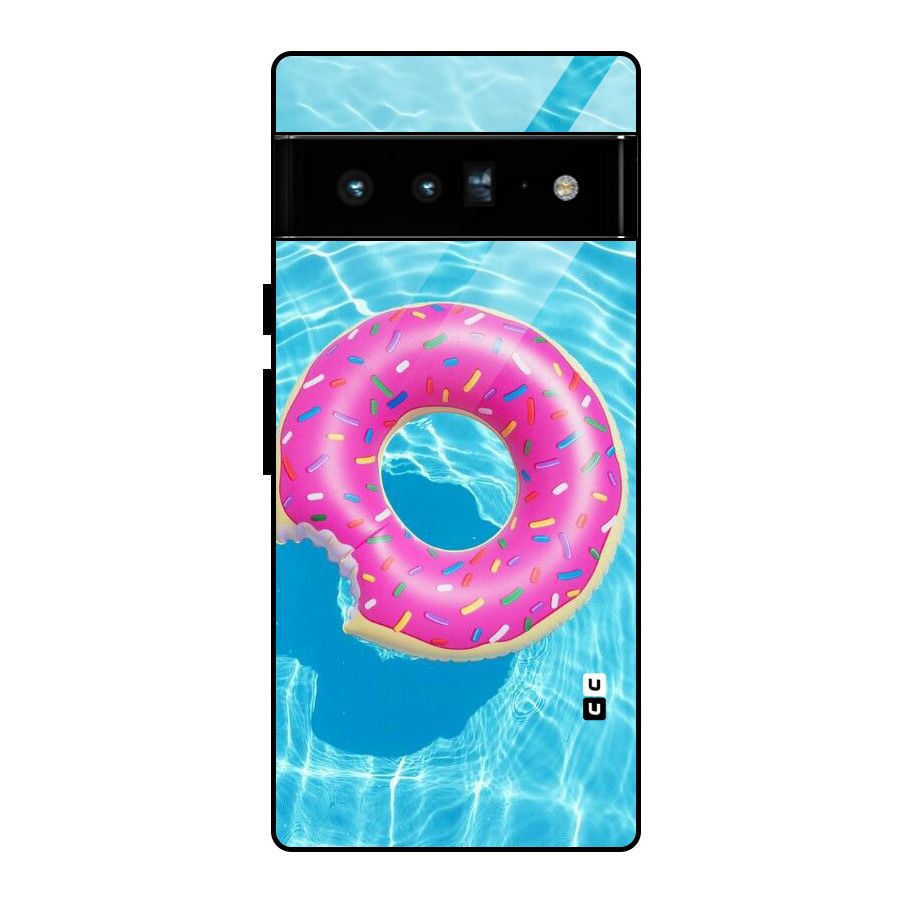 Donut Swim Glass Back Case for Google Pixel 6 Pro