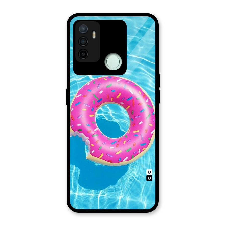 Donut Swim Glass Back Case for Oppo A53