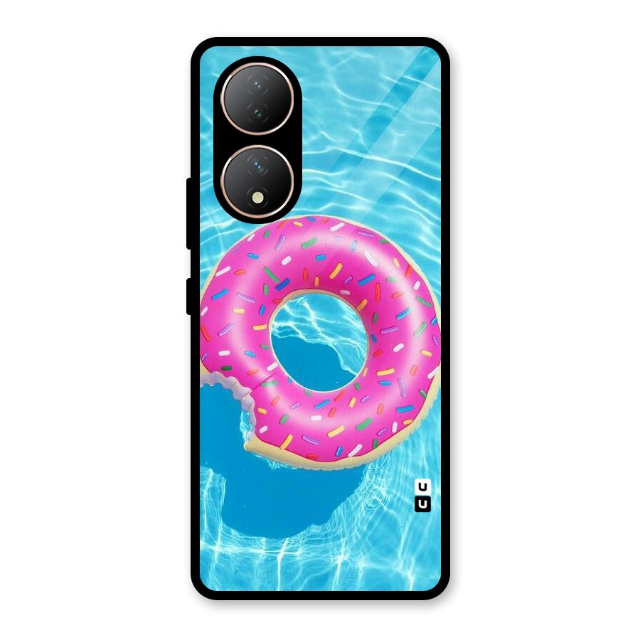 Donut Swim Glass Back Case for Vivo Y100