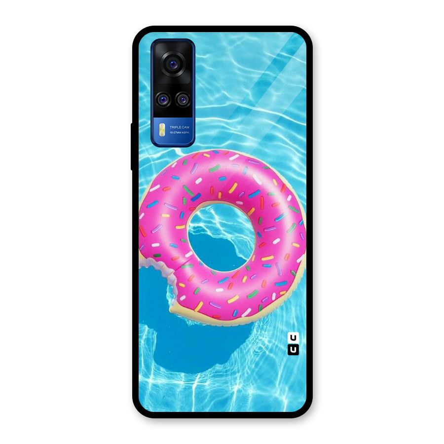 Donut Swim Glass Back Case for Vivo Y31