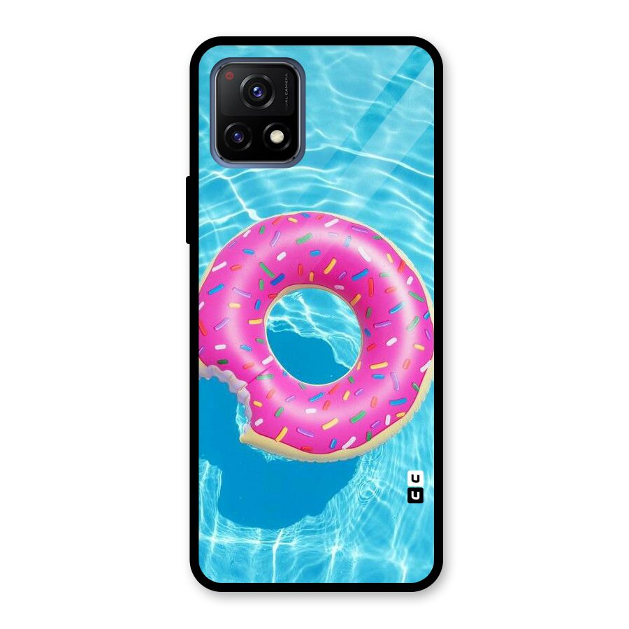 Donut Swim Glass Back Case for Vivo Y72 5G