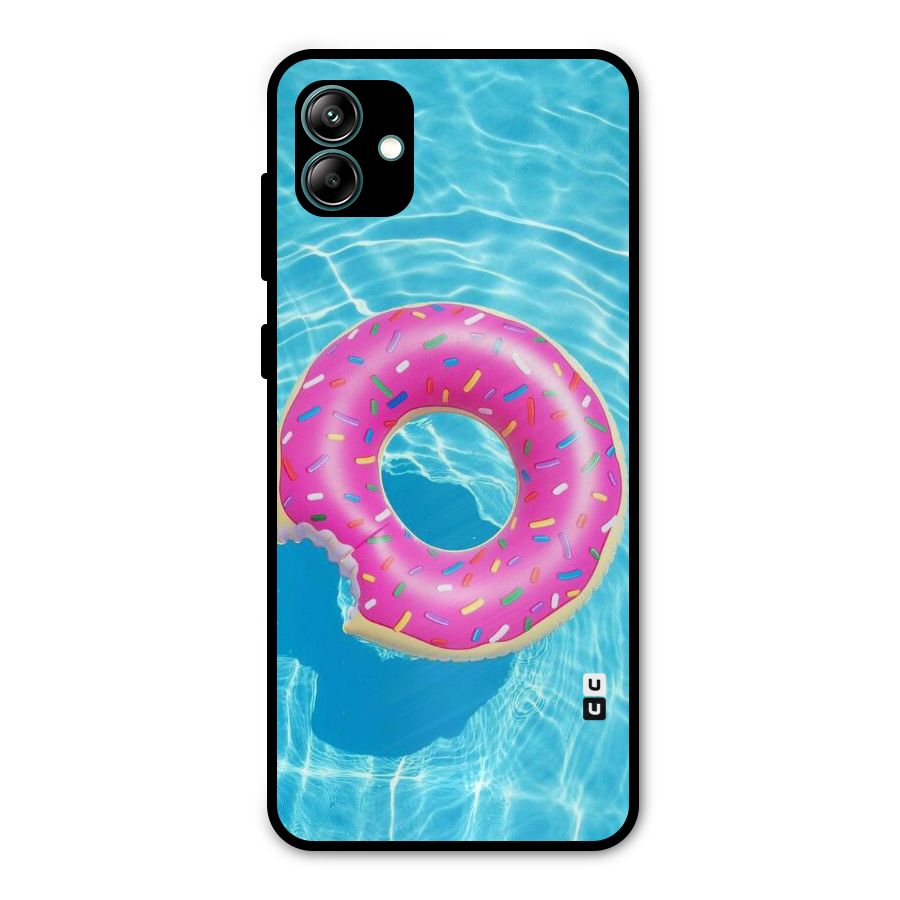 Donut Swim Metal Back Case for Galaxy A04