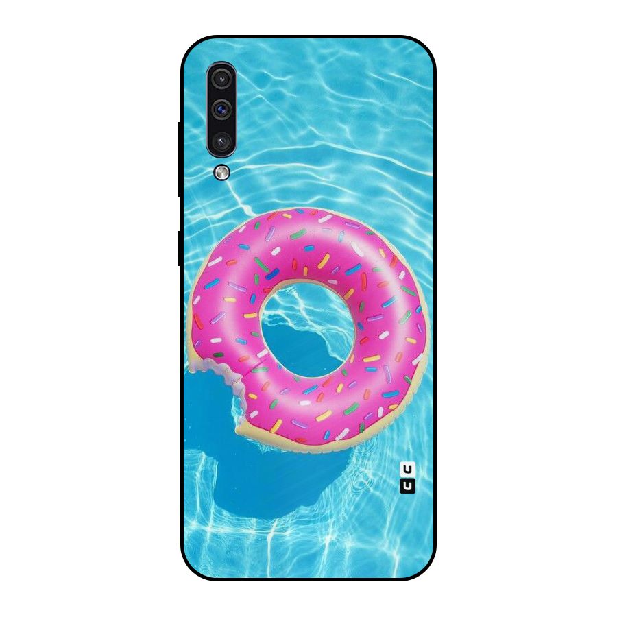 Donut Swim Metal Back Case for Galaxy A30s