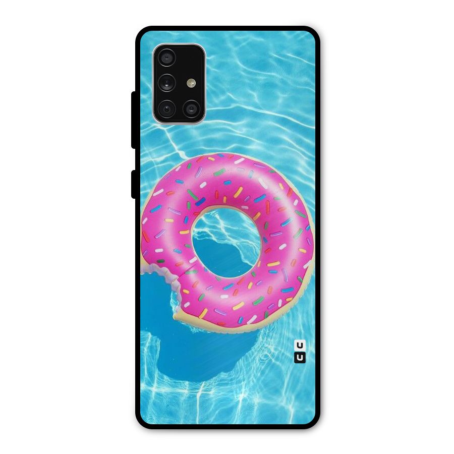 Donut Swim Metal Back Case for Galaxy A71