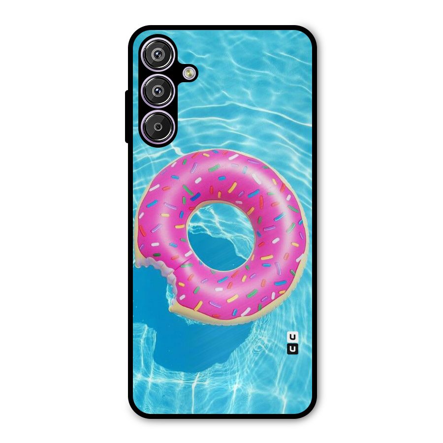 Donut Swim Metal Back Case for Galaxy M15