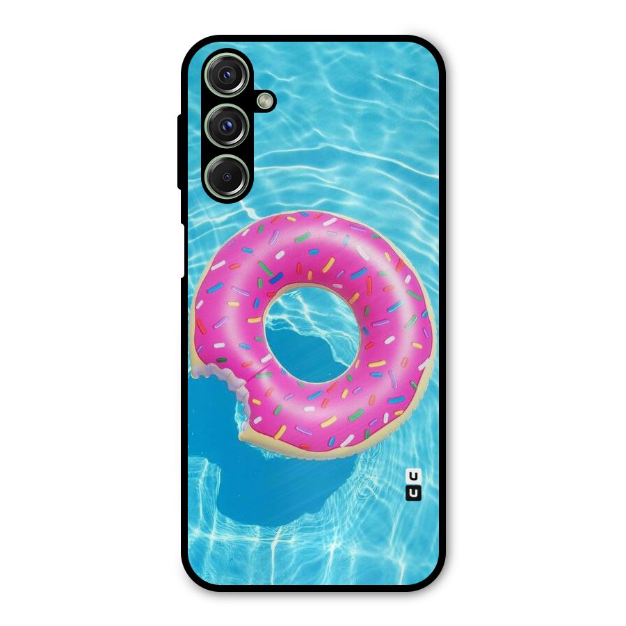 Donut Swim Metal Back Case for Galaxy M34