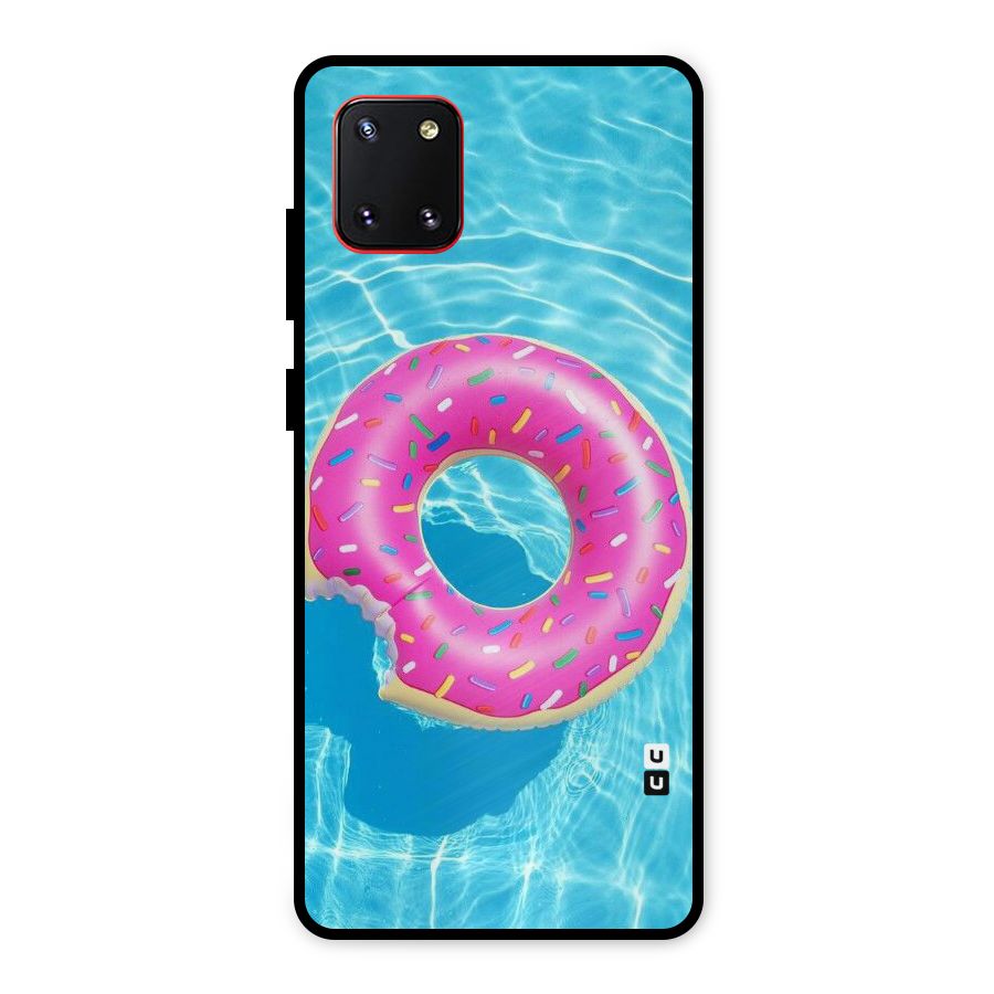 Donut Swim Metal Back Case for Galaxy Note 10 Lite