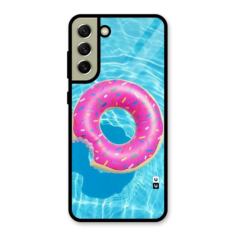 Donut Swim Metal Back Case for Galaxy S21 FE 5G (2023)
