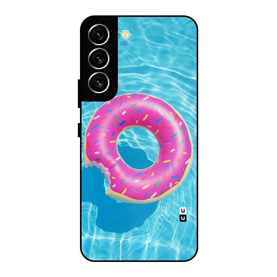 Donut Swim Metal Back Case for Galaxy S22 5G