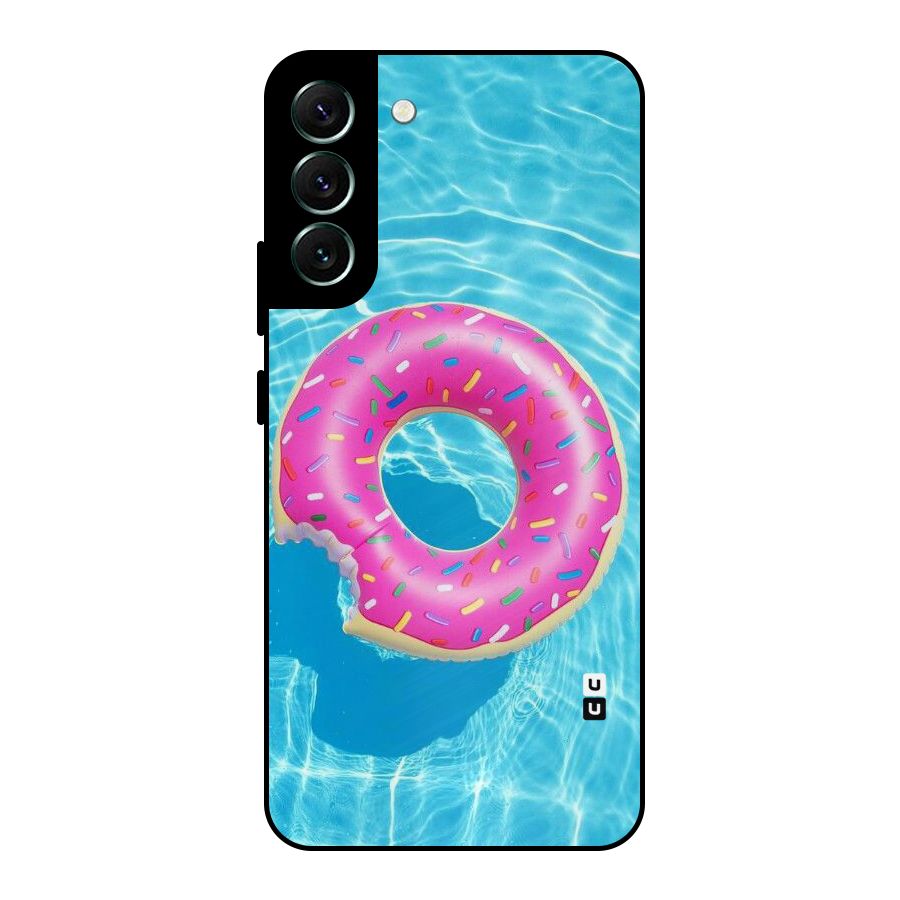 Donut Swim Metal Back Case for Galaxy S22 Plus 5G