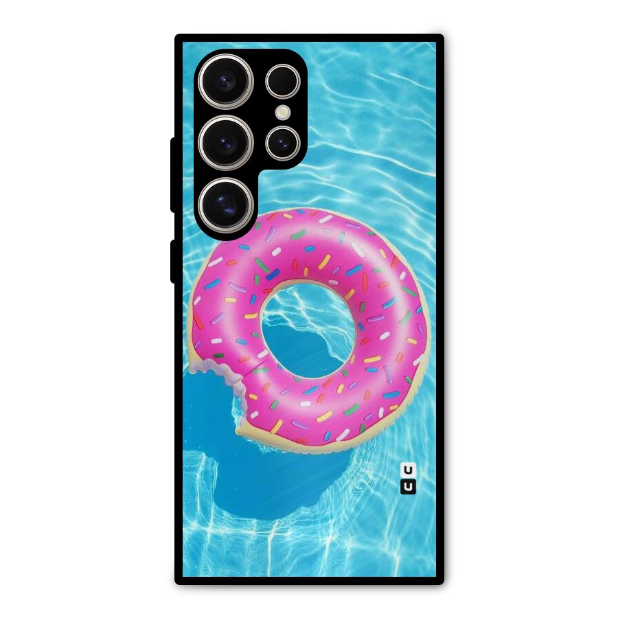 Donut Swim Metal Back Case for Galaxy S24 Ultra