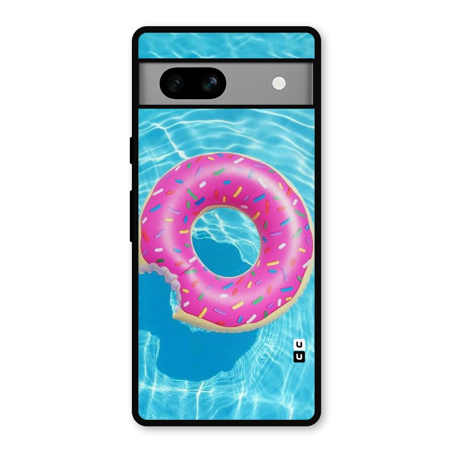 Donut Swim Metal Back Case for Google Pixel 7a