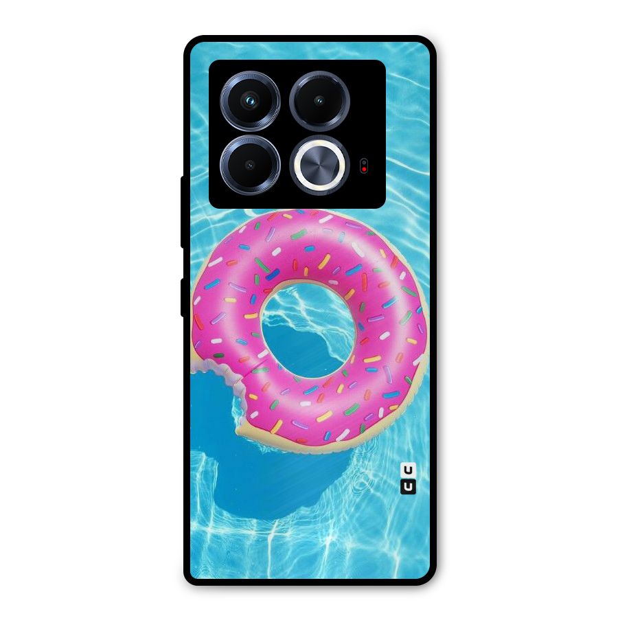 Donut Swim Metal Back Case for Infinix Note 40 5G
