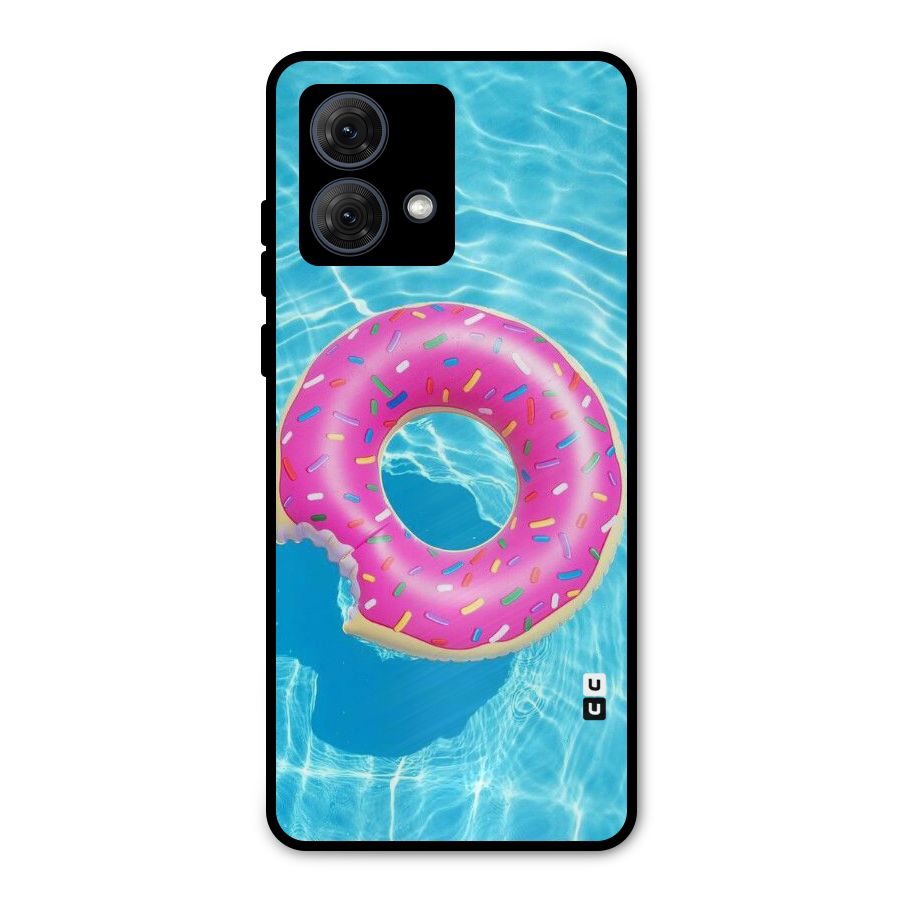 Donut Swim Metal Back Case for Moto G84