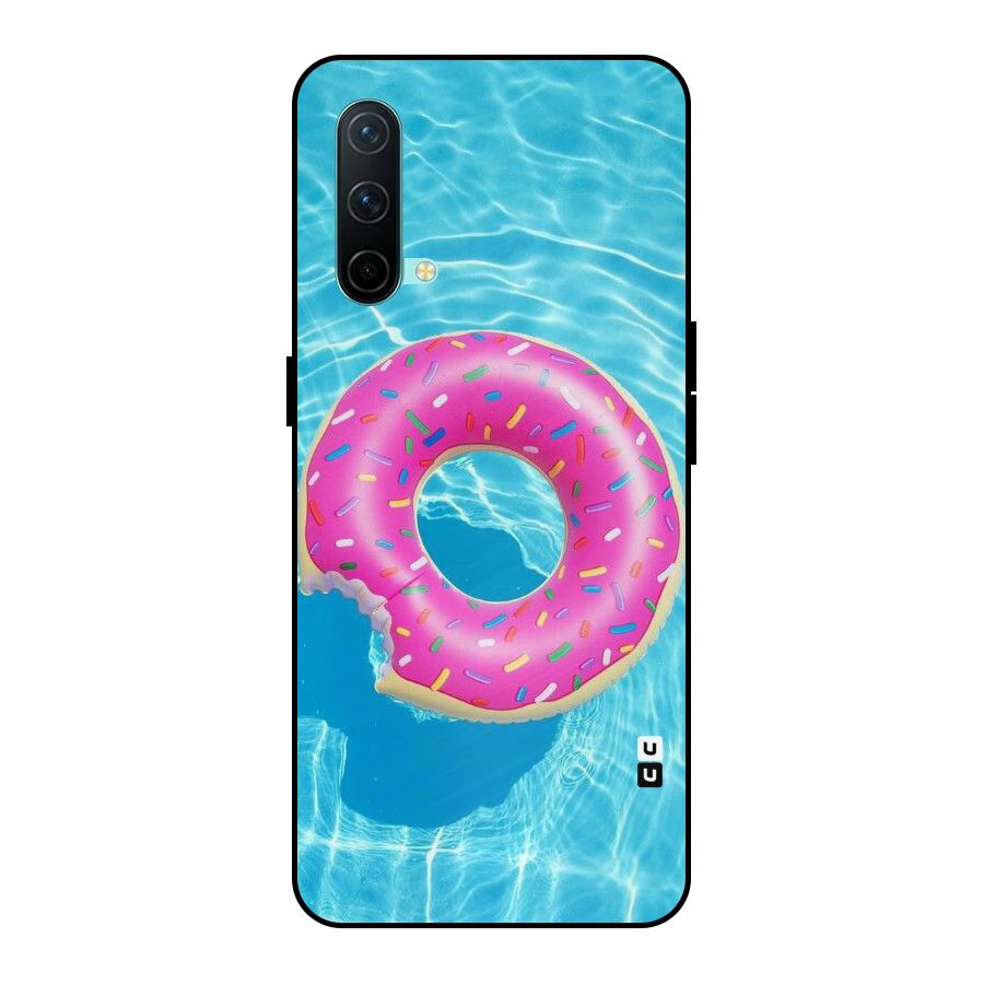 Donut Swim Metal Back Case for OnePlus Nord CE 5G