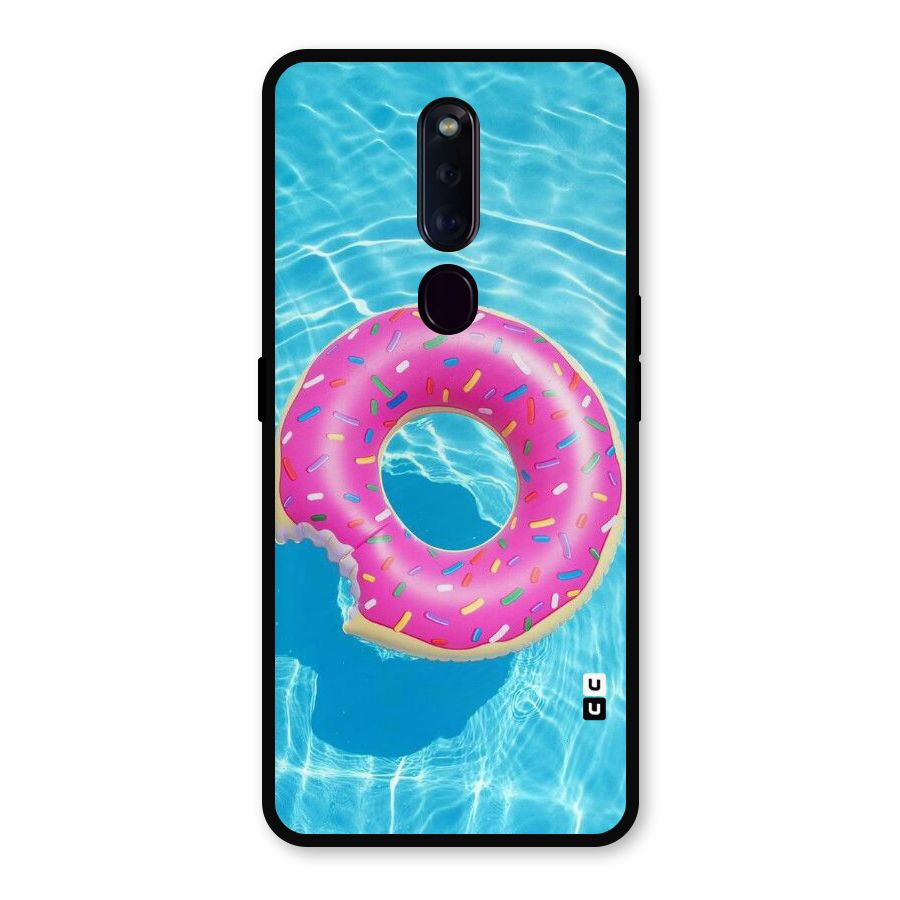 Donut Swim Metal Back Case for Oppo F11 Pro