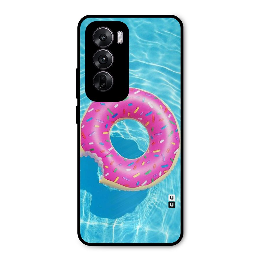 Donut Swim Metal Back Case for Oppo Reno12