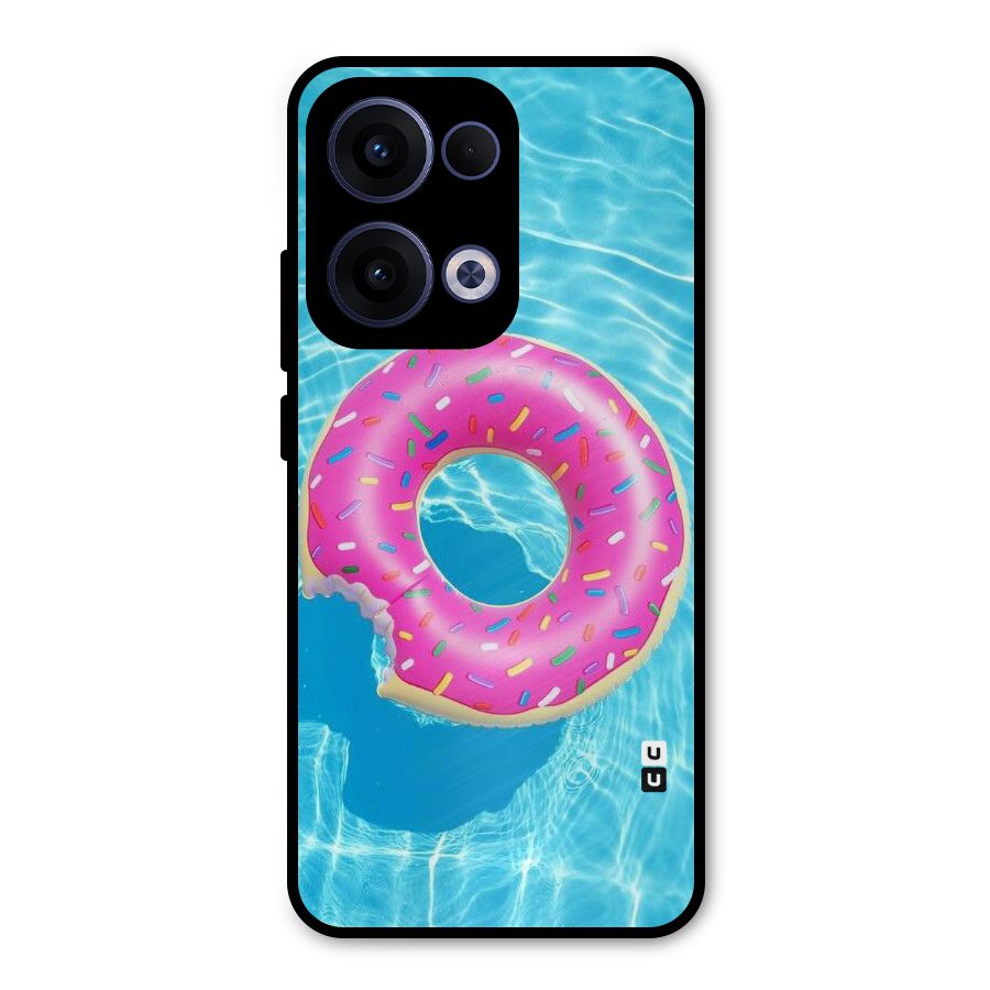 Donut Swim Metal Back Case for Oppo Reno13