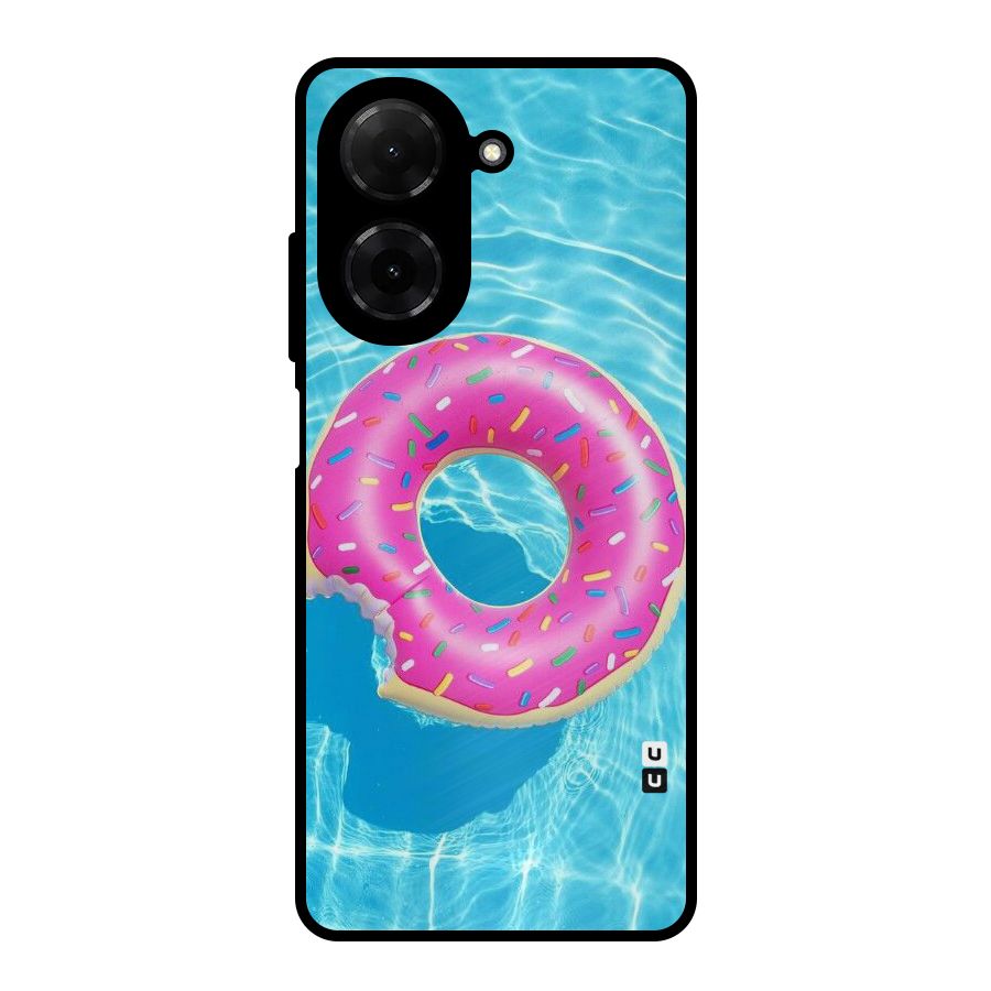 Donut Swim Metal Back Case for Poco C71